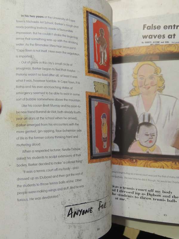 Artist's Monograph- Wayne Barker