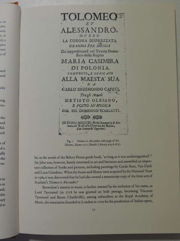 Studies In Music History Presented To HC Robbins Landon On His 70th Birthday ed Otto Biba, DW Jones