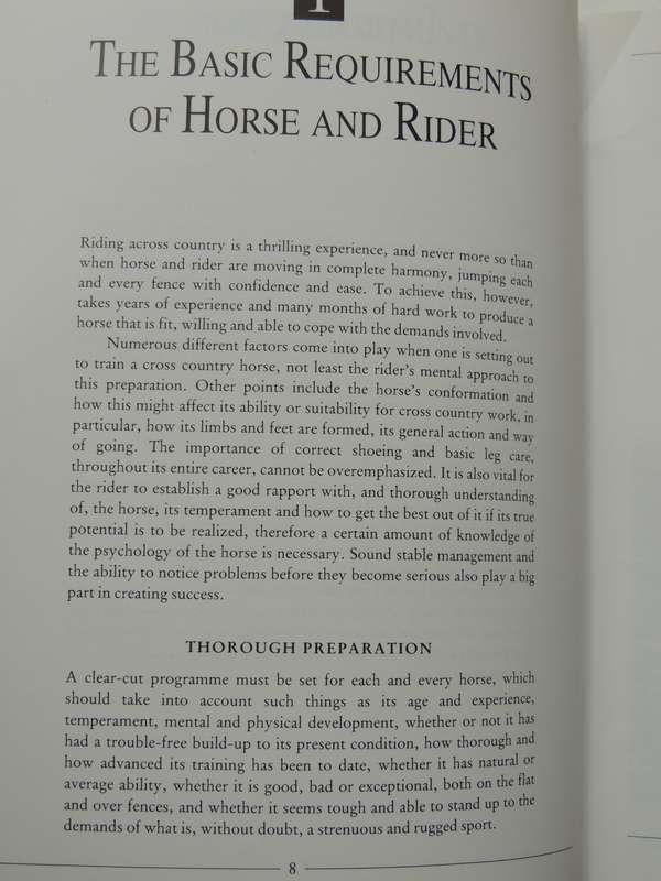 Advanced Cross Country Riding: How To Succeed In Horse Trials -  Jane Holderness-Roddam