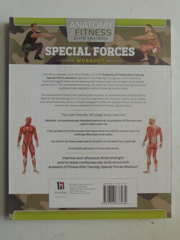 Anatomy Of Fitness Elite Training: Special Forces Workout- Stephen M. Erle