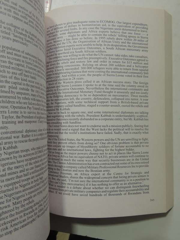Executive Outcomes: Against All Odds- Eeben Barlow   1st Edition