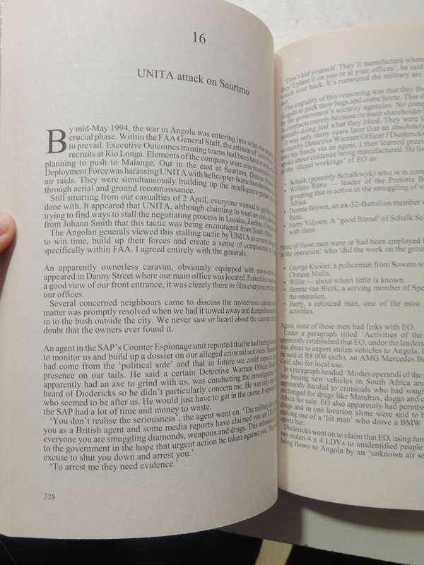 Executive Outcomes: Against All Odds- Eeben Barlow   1st Edition