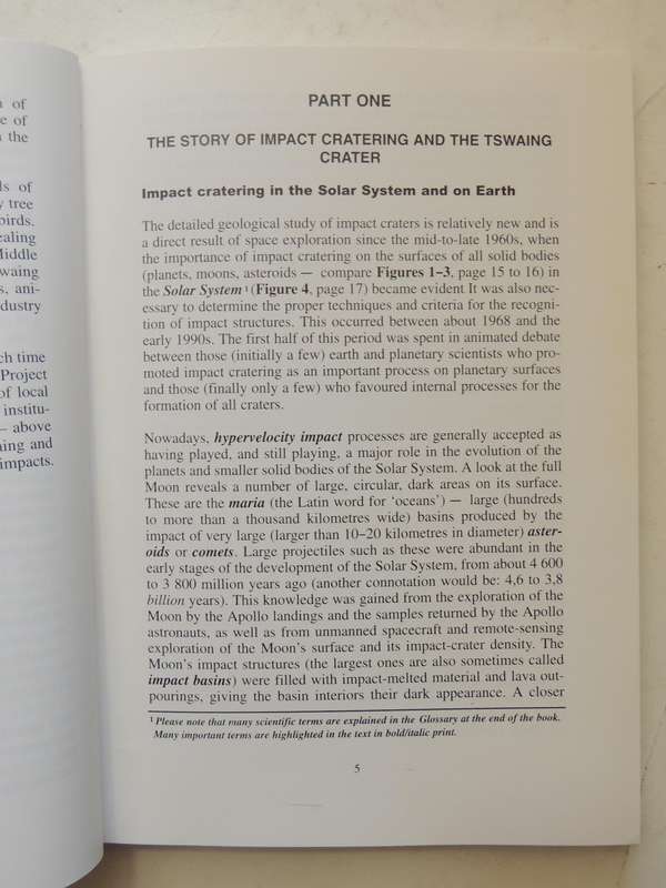 Tswaing Meteorite Crater: An Introduction To The Natural And Cultural History Of The Tswaing Region