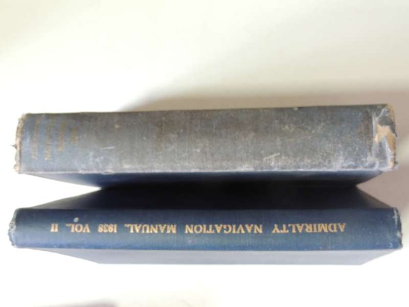 Admiralty Navigation Manual 2 vols (Reprints Vol 1, 1943 Vol 2, 1941)