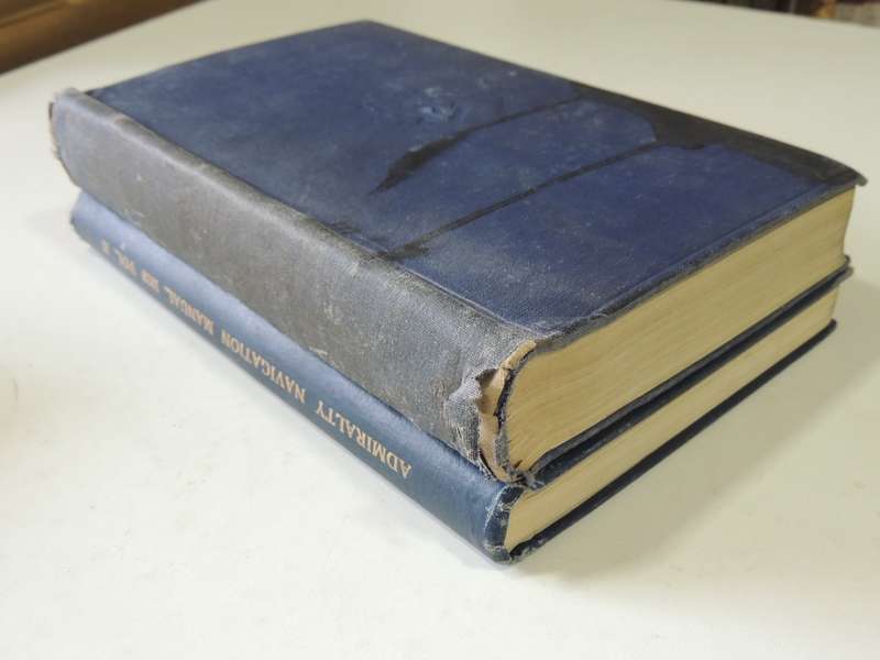 Admiralty Navigation Manual 2 vols (Reprints Vol 1, 1943 Vol 2, 1941)