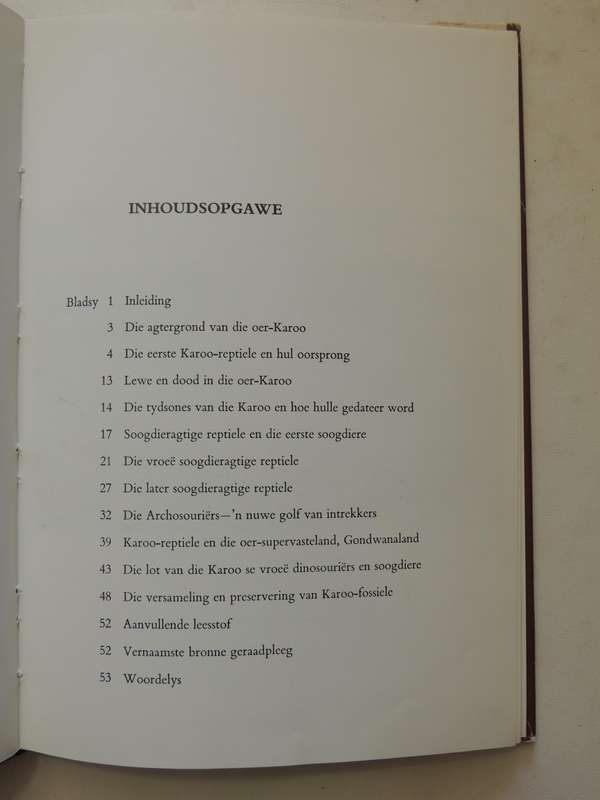 Fossielereptiele Van Die Suid-Afrikaanse Karoo - M.A. Cluver