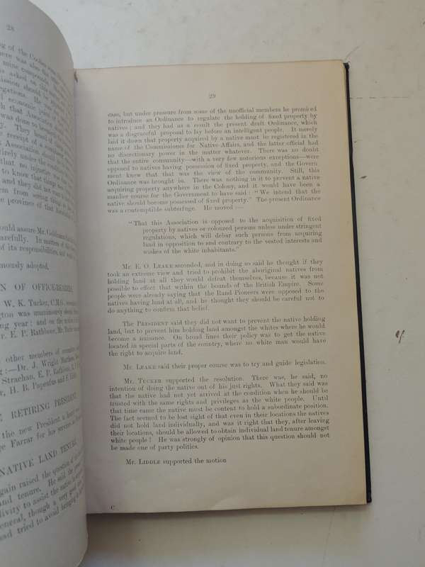 Rand Pioneers: Third Annual Report With Appendices   1906