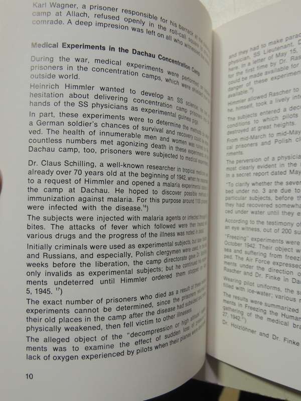 Dachau Concentration Camp- Barbara Distel