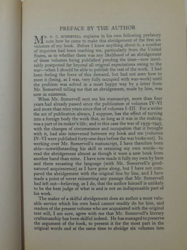 A Study Of History: Abridgement Of Volumes I-VI (By D.C. Somervell) - Arnold J. Toynbee
