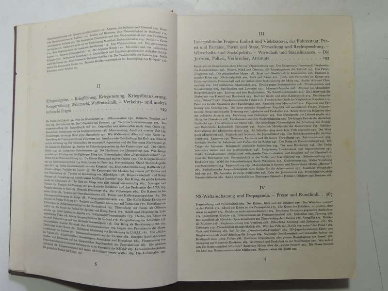 Hitler's Tischgesprache In Fuhrerhauptquartier - Dr. Henry Picker         In German Language
