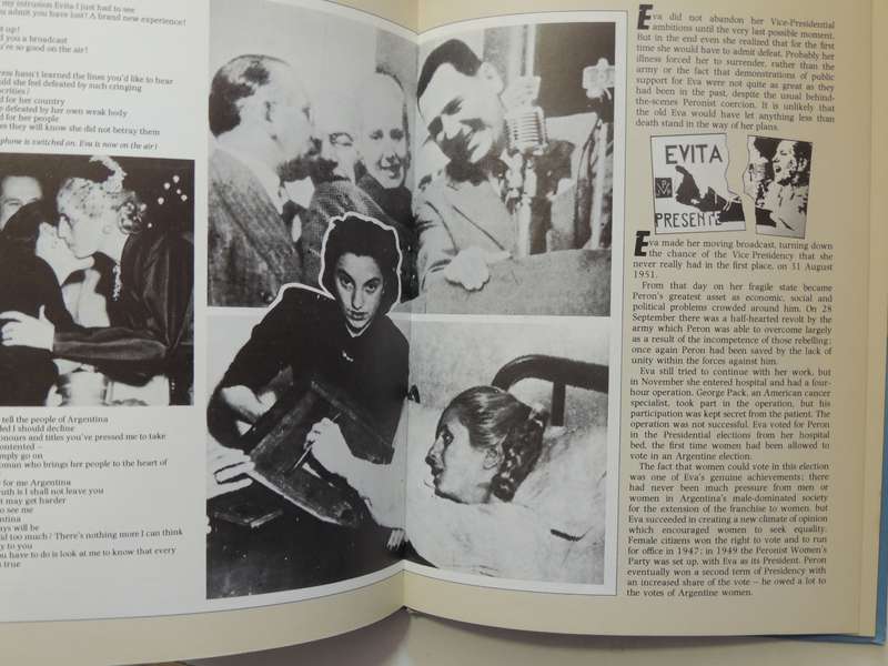 Evita: The Legend Of Eva Peron 1919-1952- Andrew Lloyd Webber & Tim Rice