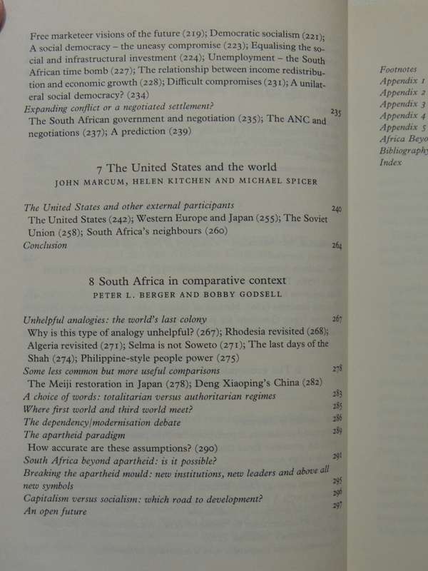 A Future South Africa: Visions, Strategies And Realities- Peter Berger & Bobby Godsell