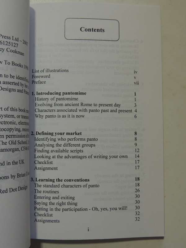 How To Write A Pantomine - Lesley Cookman