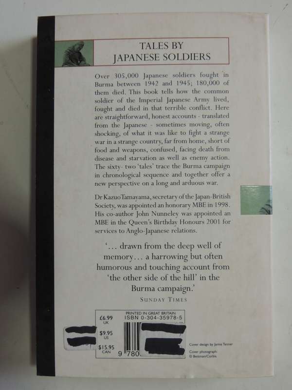 Tales By Japanese Soldiers  Kazuo Tamayama & John Nunneley