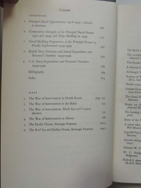 Naval Policy - 1: The Period Of Anglo-American Antagonism 1919-1929  Stephen Roskill