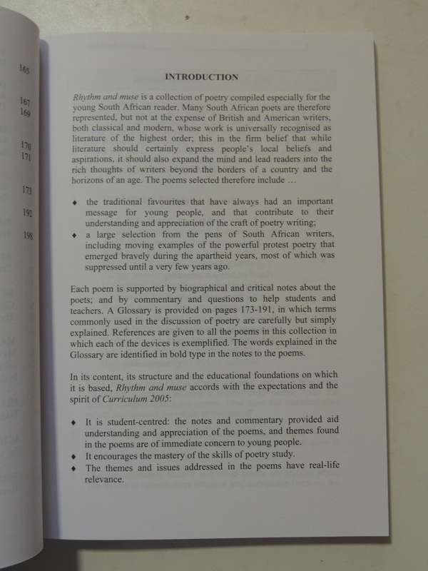 Rhythm And Muse, Your Friendly Guide To English Poetry - J.O. Hendry