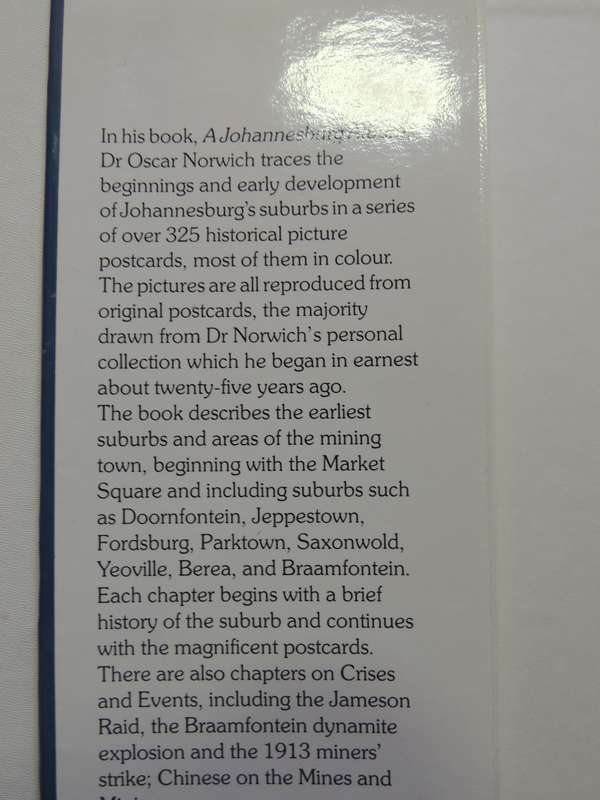 A Johannesburg Album: Historical Postcards - Oscar Norwich