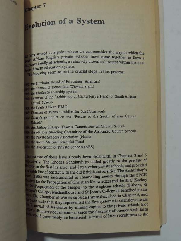 Little England On The Veld: The English Private School System In South Africa- Peter Randall