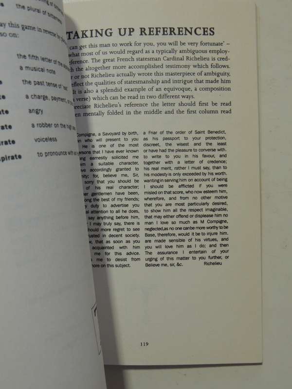 A Treasury Of Words & Wordplay - Richard Whitely