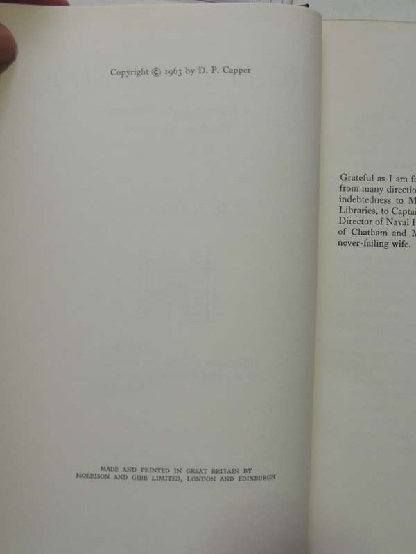 Moat Defensive - A History Of The Waters Of The Nore Command, 55 BC To 1961  D.P. Capper