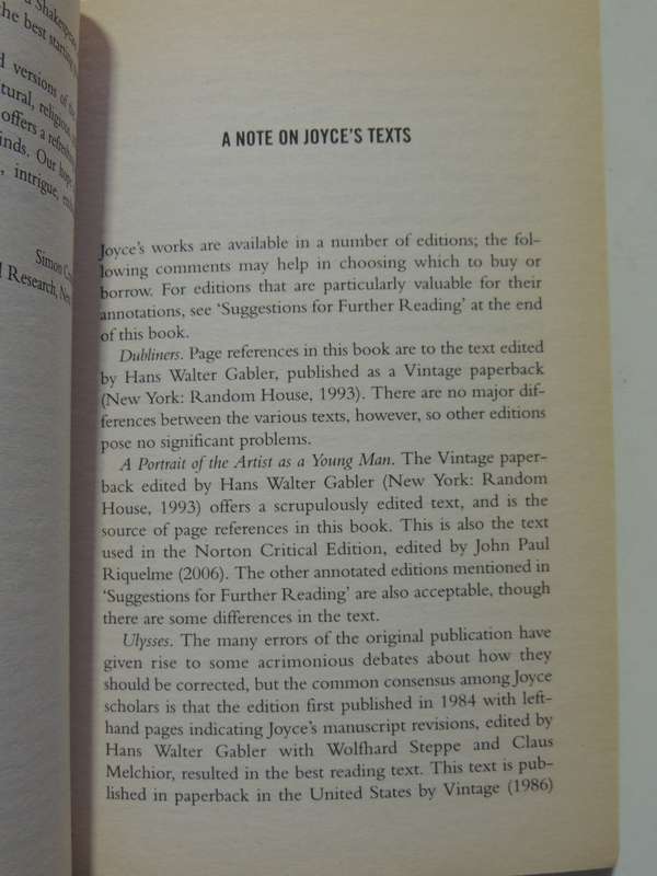 How To Read Joyce - Derek Attridge