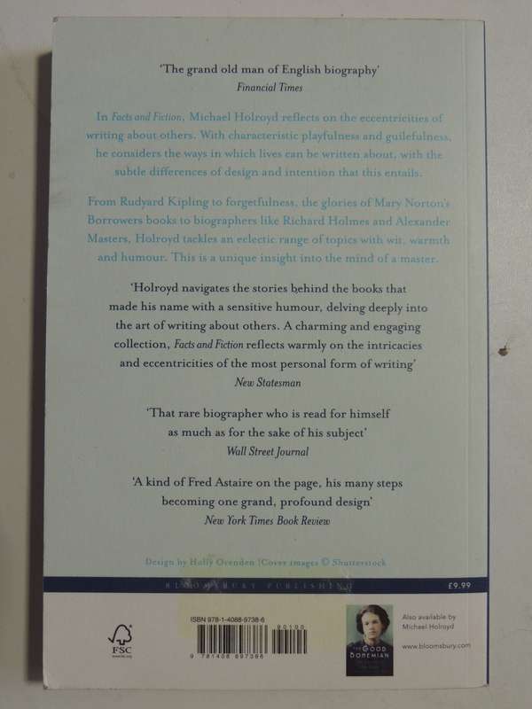 Facts And Fiction: A Book Of Storytelling - Michael Holroyd