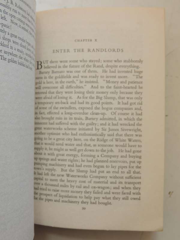 The Johannesburg Story - F. Addington Symonds
