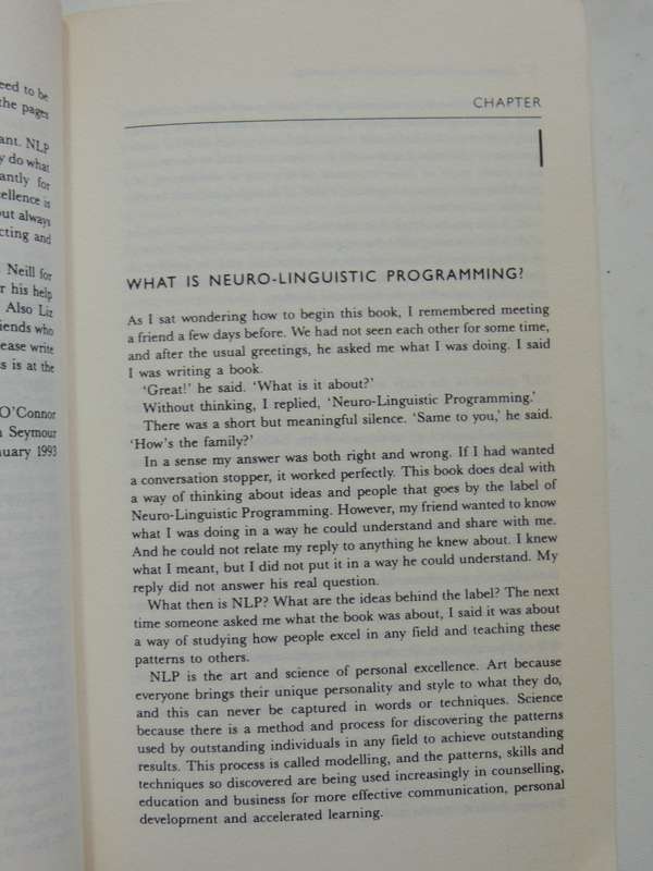Introducing NLP - Joseph O'Connor & John Seymour