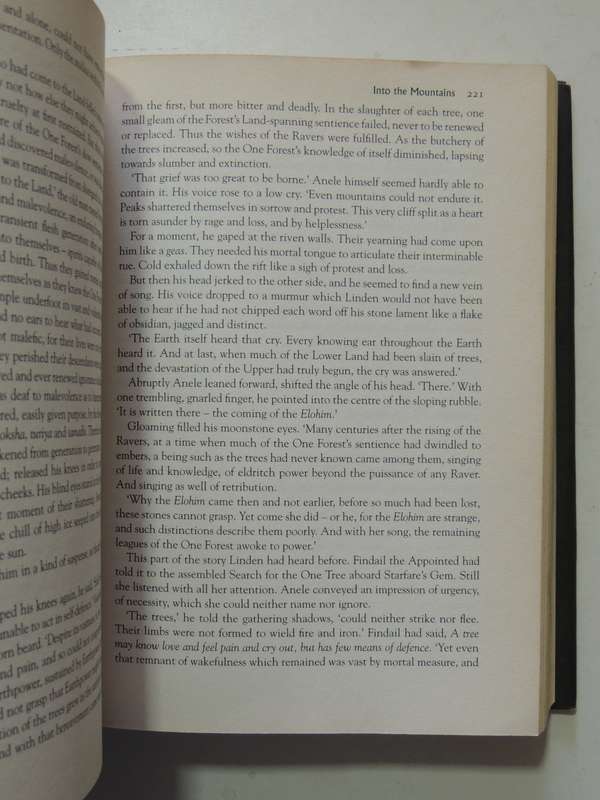 The Runes of the Earth The Last Chronicles of Thomas Covenant - Stephen Donaldson  FIRST EDITION H/C