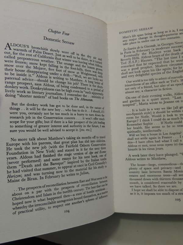 Aldous Huxley A Biography Volume Two: The Turning Points - Sybille Bedford