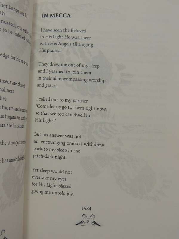 Telling My Hoopoe: Sufi Love Poems - Zainab Hussain Haeri