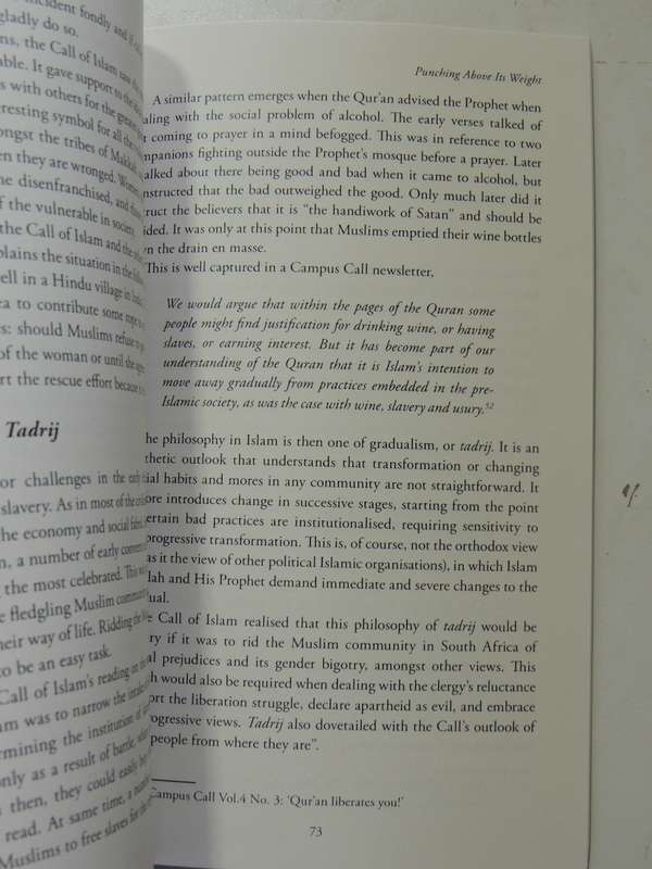 Punching Above Its Weight: The Story Of The Call Of Islam - Adli Jacobs