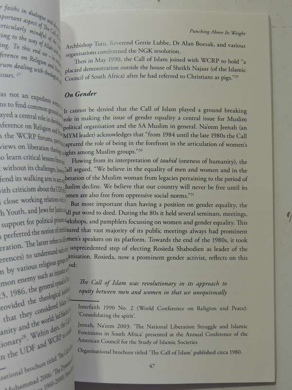 Punching Above Its Weight: The Story Of The Call Of Islam - Adli Jacobs