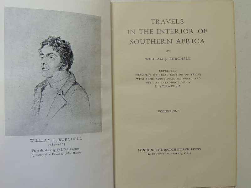 Travels In The Interior Of Southern Africa, 2 Vol set William Burchell   1953 Ltd  Ed Of 1250 Copies