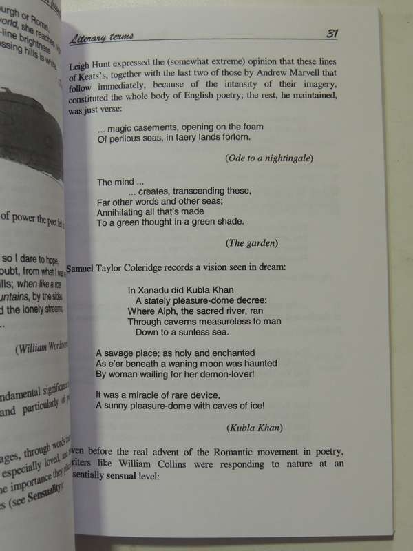 Your Friendly Guide To Literary Terms - J.O. Hendry