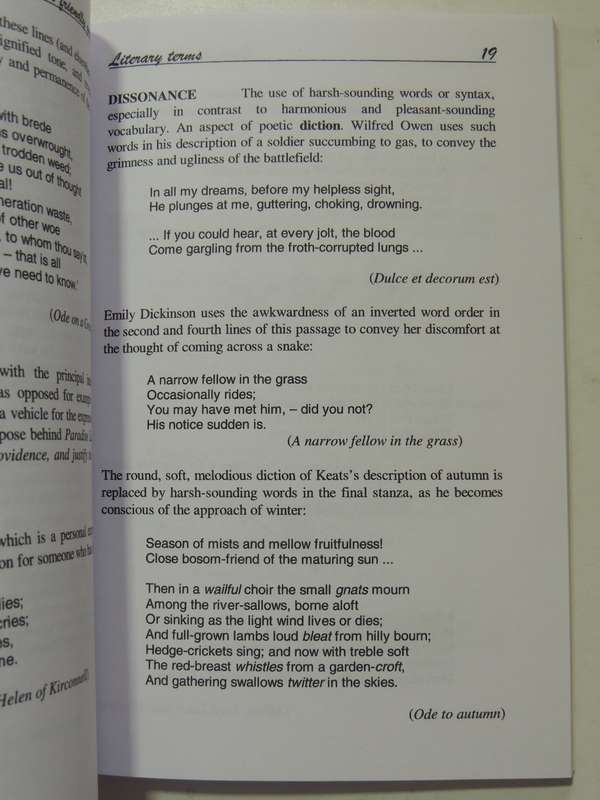 Your Friendly Guide To Literary Terms - J.O. Hendry