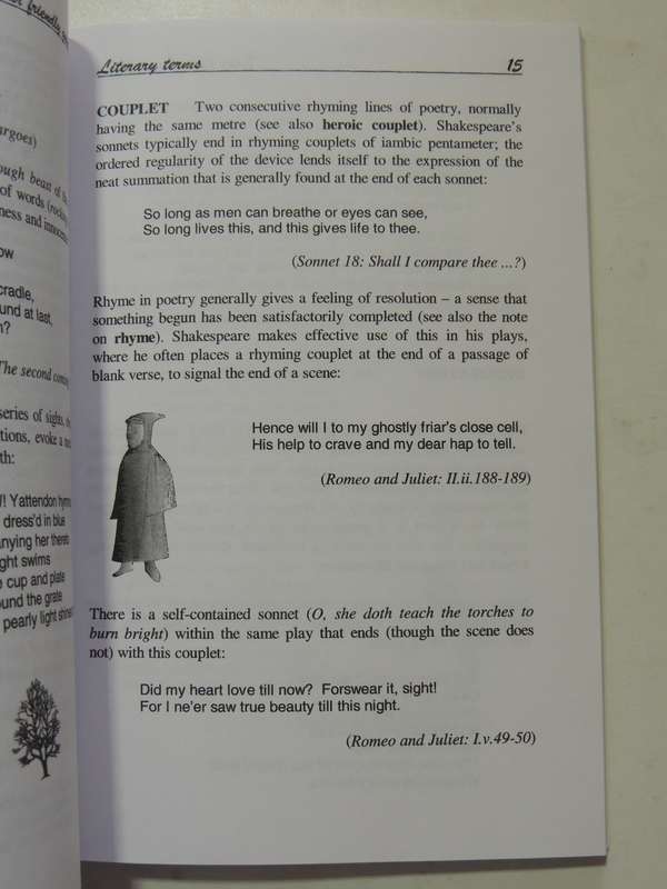 Your Friendly Guide To Literary Terms - J.O. Hendry