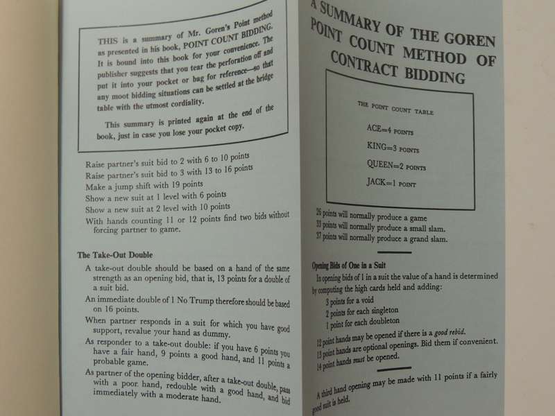 Point Count Bidding In Contract Bridge - Charles H. Goren