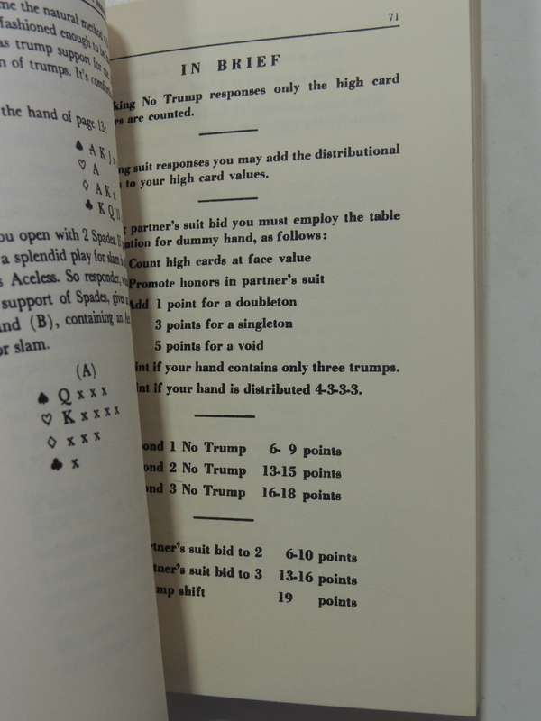 Point Count Bidding In Contract Bridge - Charles H. Goren