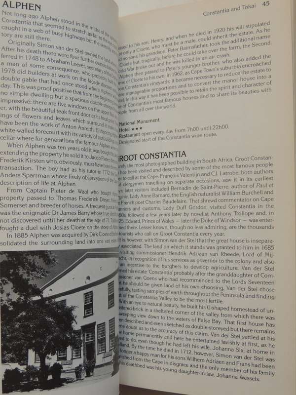 A Concise Guide To Cape Dutch Houses - Phillida Brooke Simons