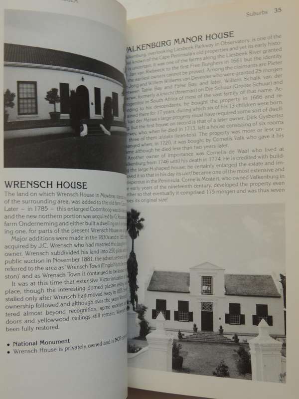 A Concise Guide To Cape Dutch Houses - Phillida Brooke Simons