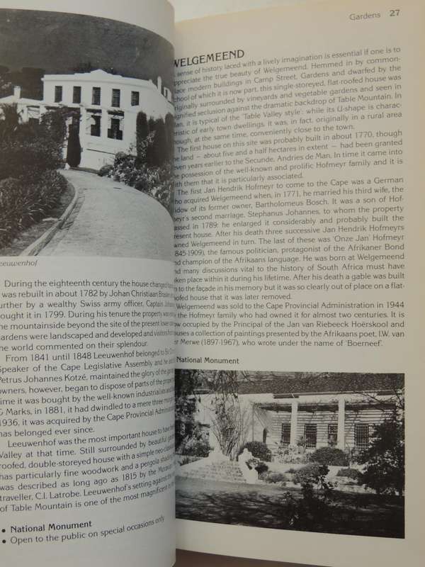 A Concise Guide To Cape Dutch Houses - Phillida Brooke Simons