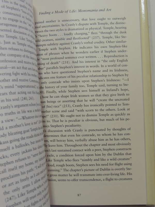 A Portrait Of The Artist As A Young Man: Voices Of The Text - Marguerite Harkness