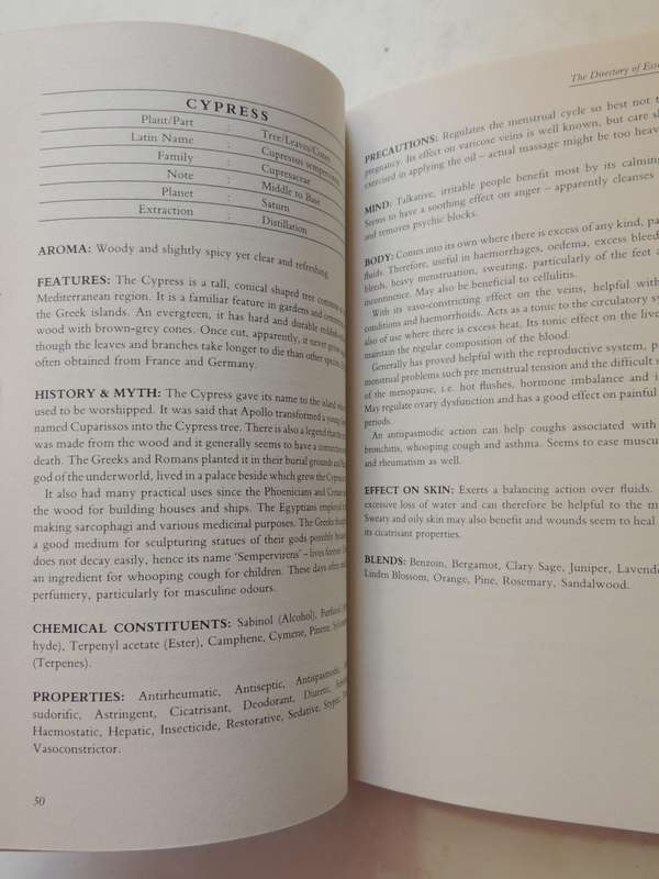 The Directory Of Essential Oils - Wanda Sellar