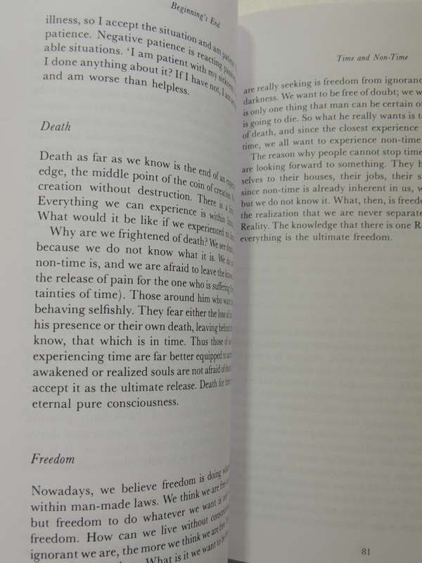 Beginning's End - Shaykh Fadhlalla Haeri