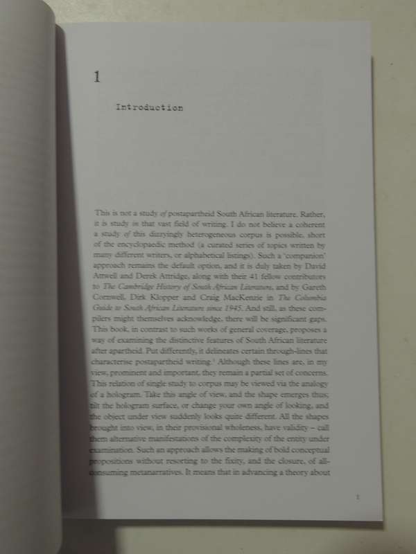 Losing The Plot: Crime, Reality And Fiction In Postapartheid Writing- Leon De Kock