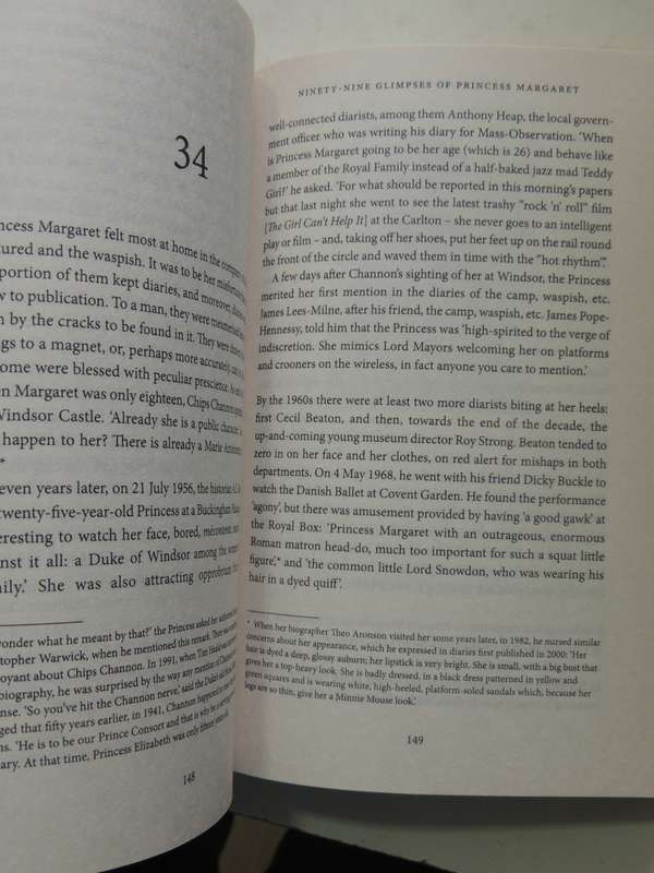Ninety-Nine Glimpses Of Princess Margaret- Craig Brown
