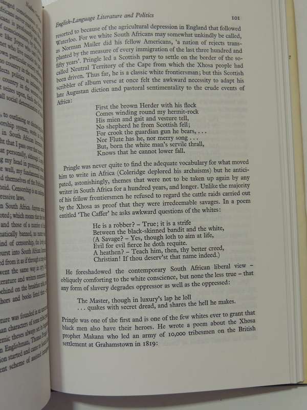 Aspects Of South African Literature - ed Christopher Heywood, various