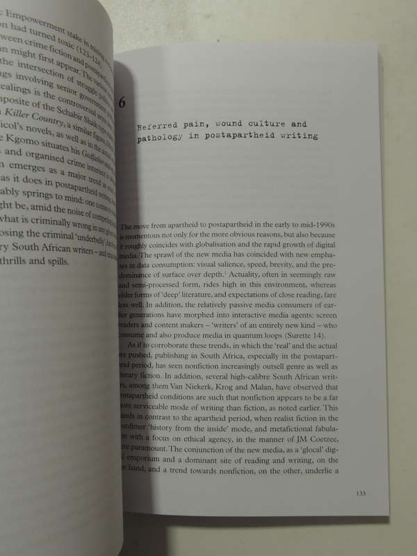 Losing The Plot: Crime, Reality And Fiction In Postapartheid Writing- Leon De Kock