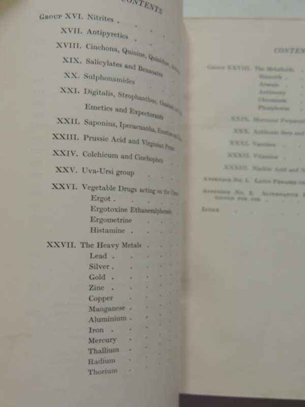 Materia Medica Pharmacy, Pharmacology and Therapeutics - William Hale-White 24th Edition 1939